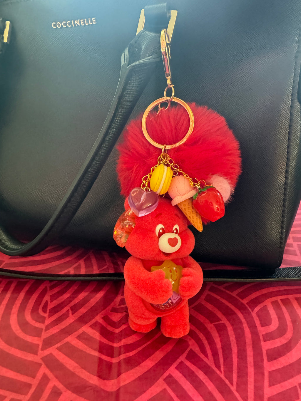 Always There Bear Custom Keychain